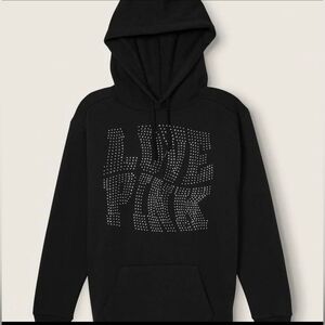 Victoria Secret Pink Campus Bking Hoodie Small